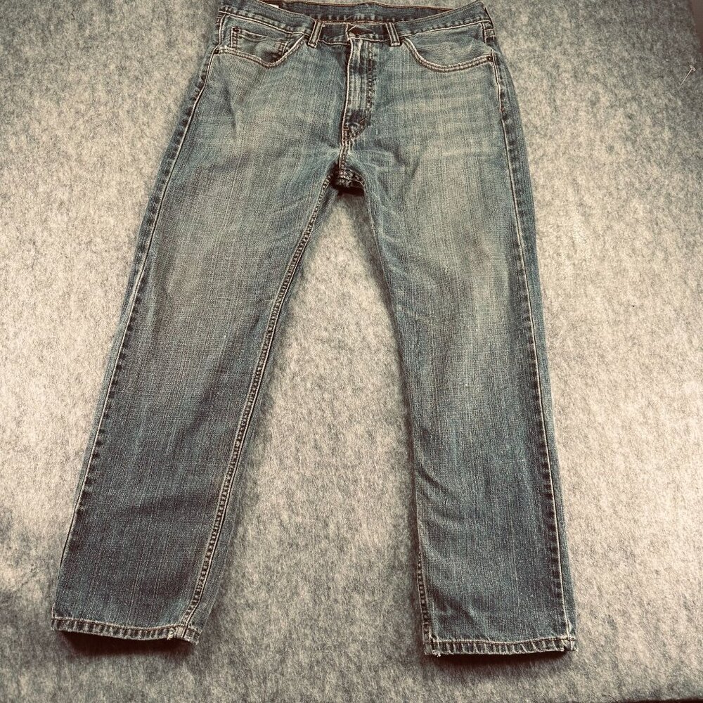 Levi’s 505 Jeans Men W36 L30 Blue Denim Regular Fit Vintage‎ Wear